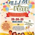 2025 05 23 affiche fete du village