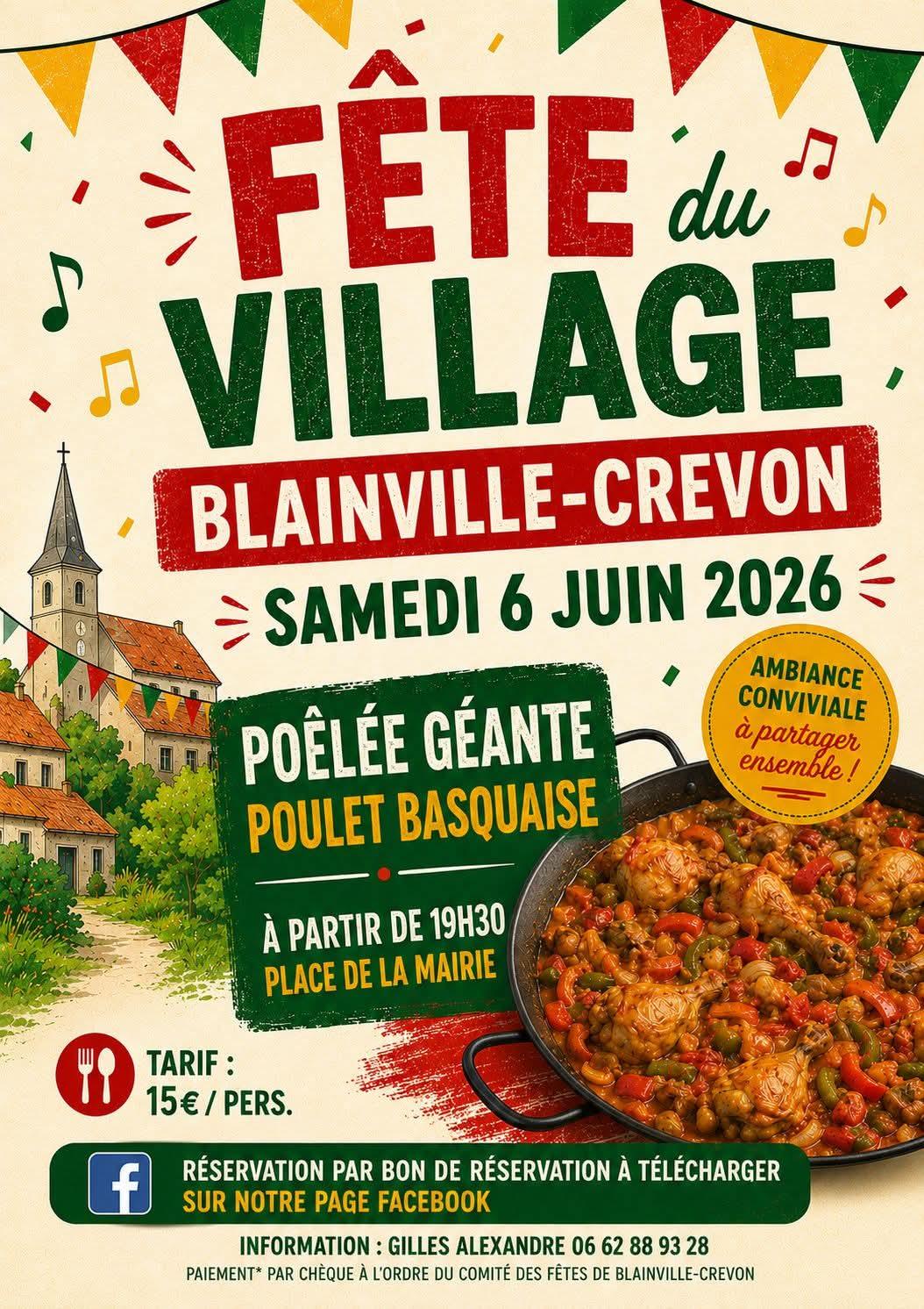 26-06-06 Fête du village repas